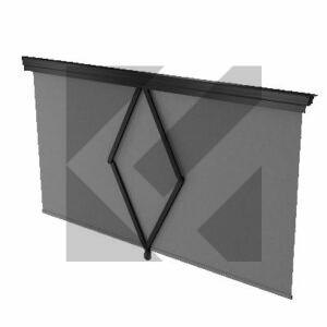 TENDA MANUALE PARABREZZA 1501X520 MM