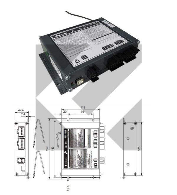 CENTRALINA PORTE 18-30V