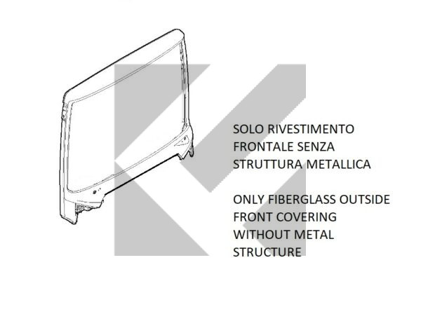 RIVESTIMENTO FRONT.SOLO VTR URBANWAY E6