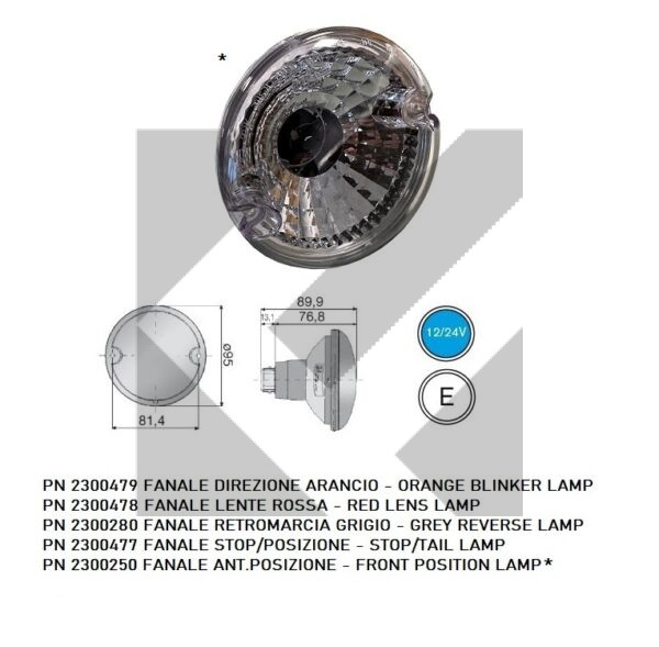 FANALE ANT.POSIZIONE D.95