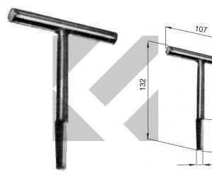 CHIAVE QUADRA T H.132 MM