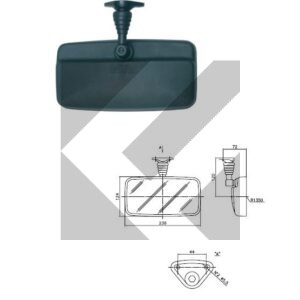 RETROVISORE INTERNI 236X124 MM