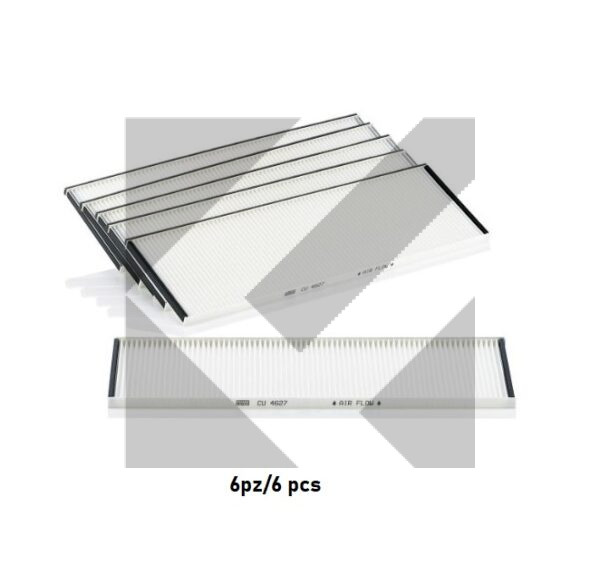 FILTRO ABITACOLO 456X151X13 (CONF.6PZ)
