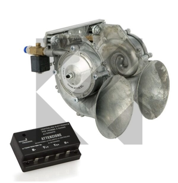 TROMBA BITONALE 24V C/CENTRALINA