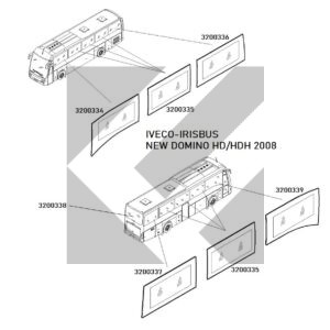 CRISTALLO LAT.DX/SX NEW DOMINO