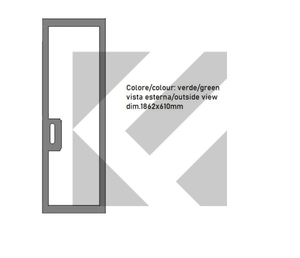 CRISTALLO SX PORTA ANT/CENTR.O530