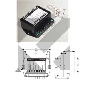 MODULO RICEVITORE PORTE 1 CANALE 12/24V