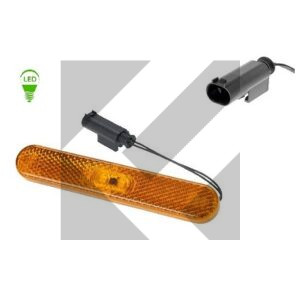 SIDE MARKER LED 135X24 S/BASE C/SPINA AMP