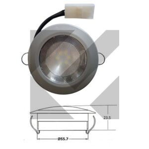 PLAFONIERA TONDA LED 24V