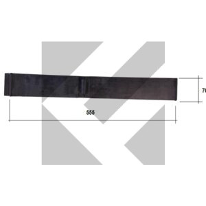 BANDELLA SOTTOPORTA 555X76MM