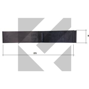 BANDELLA SOTTOP.ANT DX/SX 570X96