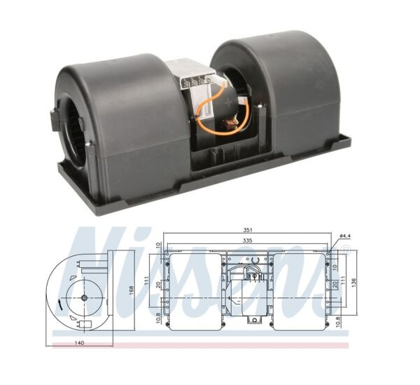 ELETTROVENTILATORE 24V 4V
