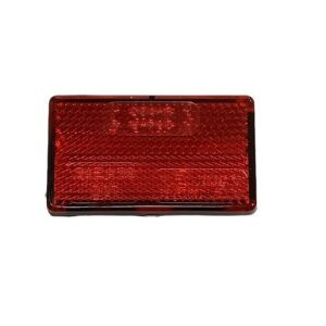 CATADIOTTRO ROSSO 62X36MM ADESIVO
