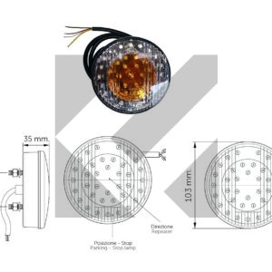FANALE POST.STOP/DIREZ./POS.S/SPINA