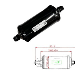 FILTRO CONO DML/DCL 304 3/4'' D.77 L.251MM