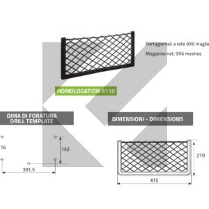 RETINA PORTA RIVISTE 415X210MM