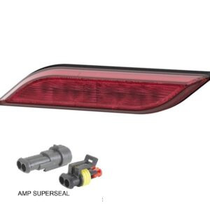 FANALE RETRONEBBIA SX LED 12/24V AMP