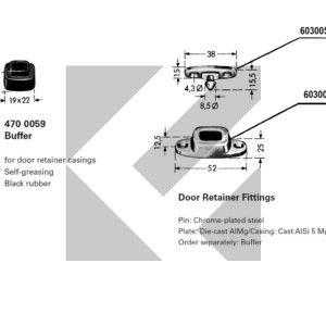 PERNO BLOCCAPORTE ALL.