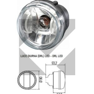 FANALE LED DRL 24V P21W AMP