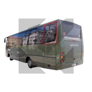 CRISTALLO ULT.SX C/FORO FINESTRA ITALO 100