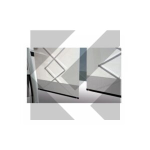 TENDA PARABREZZA 24V GRIGIA/TRASP.1186X934MM