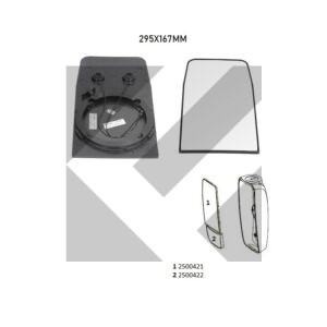 VETRO SPECCHIO GRANDE DX/SX MOD.331/2