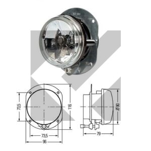 FENDINEBBIA DX/SX H7 12V