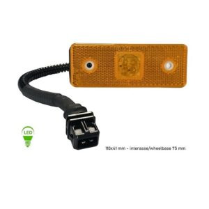 SIDE MARKER LED 110X42