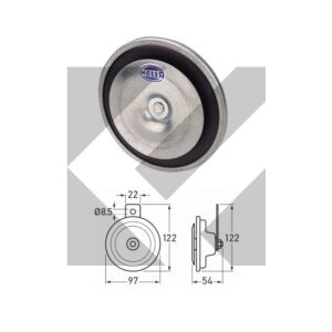 CLAXON 24V-335HZ 105DB